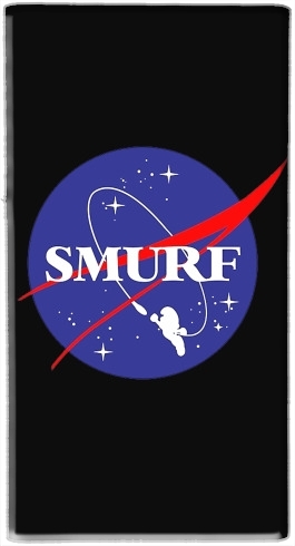 Batterie nomade de secours universelle 5000 mAh Nasa Parodie Smurfs in Space