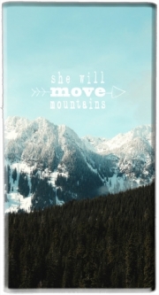 Batterie nomade de secours universelle 5000 mAh she will move mountains