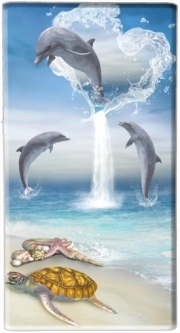 Batterie nomade de secours universelle 5000 mAh The Heart Of The Dolphins