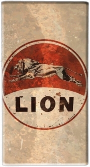 Batterie nomade de secours universelle 5000 mAh Vintage Gas Station Lion