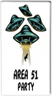 Mini batterie externe de secours micro USB 5000 mAh Area 51 Alien Party