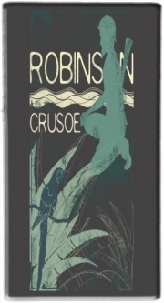 Mini batterie externe de secours micro USB 5000 mAh Book Collection: Robinson Crusoe