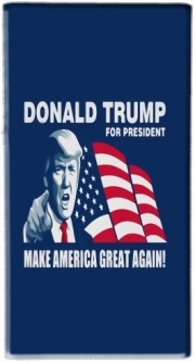 Mini batterie externe de secours micro USB 5000 mAh Donald Trump Make America Great Again