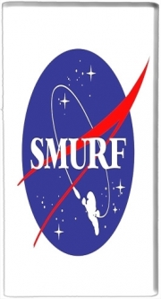 Mini batterie externe de secours micro USB 5000 mAh Nasa Parodie Smurfs in Space