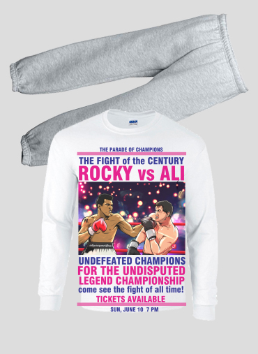 Pyjama enfant Ali vs Rocky