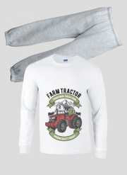 Pyjama enfant Tracteur dans la ferme