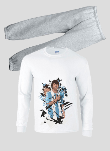 Pyjama enfant Football Legends: Lionel Messi Argentina