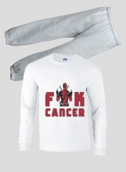 Pyjama enfant Fuck Cancer With Deadpool