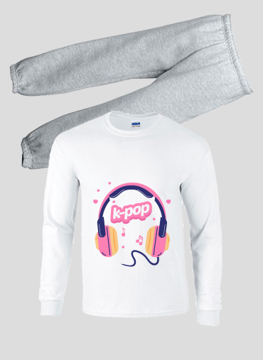 Pyjama enfant I Love Kpop Headphone