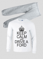 Pyjama enfant Keep Calm And Drive a Ford