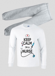 Pyjama enfant Keep calm I am a nurse