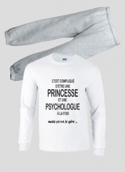 Pyjama enfant Psychologue et princesse