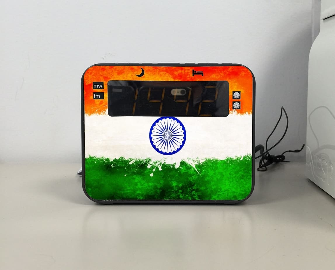 Radio réveil Indian Paint Spatter
