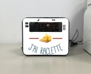 Radio réveil J'peux pas j'ai raclette et fromage
