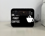 Radio réveil Ok But First Coffee
