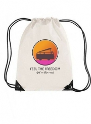 Sac de gym Feel The freedom on the road