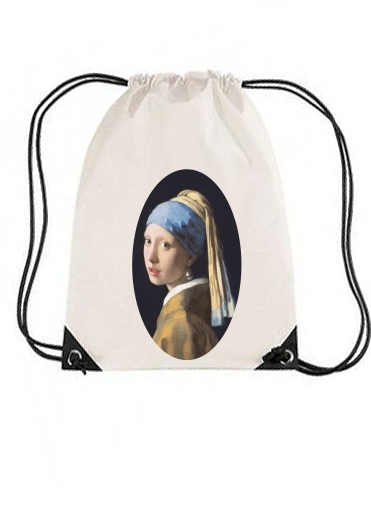 Sac de gym Girl with a Pearl Earring