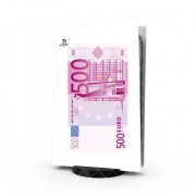 Autocollant Playstation 5 - Skin adhésif PS5 Billet 500 Euros
