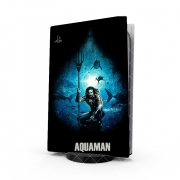 Autocollant Playstation 5 - Skin adhésif PS5 Aquaman