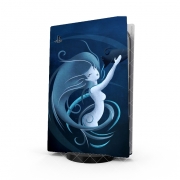 Autocollant Playstation 5 - Skin adhésif PS5 Aquarius Girl