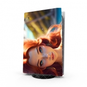 Autocollant Playstation 5 - Skin adhésif PS5 Ariel Ginger