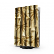 Autocollant Playstation 5 - Skin adhésif PS5 Bamboo Art
