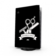 Autocollant Playstation 5 - Skin adhésif PS5 Barber Shop