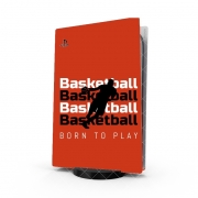 Autocollant Playstation 5 - Skin adhésif PS5 Basketball Born To Play