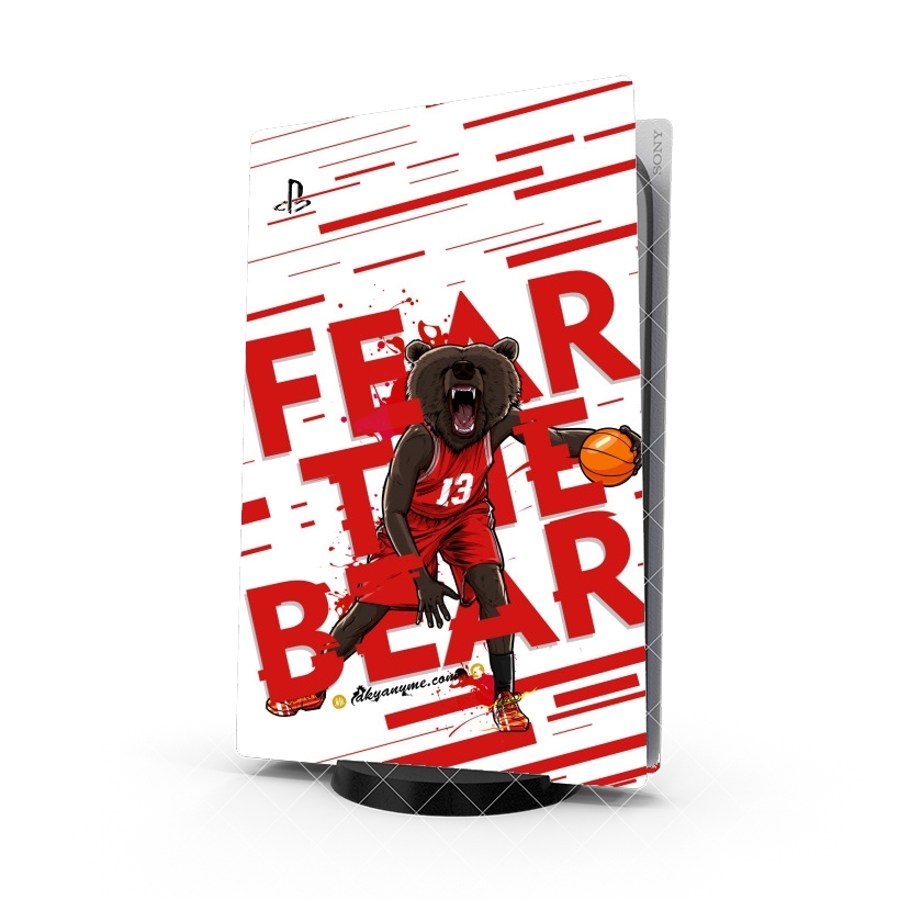 Autocollant Playstation 5 - Skin adhésif PS5 Beasts Collection: Fear the Bear