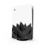 Autocollant Playstation 5 - Skin adhésif PS5 Black Leaves