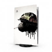 Autocollant Playstation 5 - Skin adhésif PS5 Born To Kill
