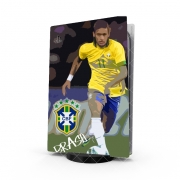 Autocollant Playstation 5 - Skin adhésif PS5 Brazil Foot 2014