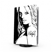 Autocollant Playstation 5 - Skin adhésif PS5 Britney Tribute Signature