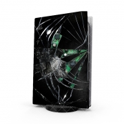 Autocollant Playstation 5 - Skin adhésif PS5 Broken Phone