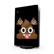 Autocollant Playstation 5 - Skin adhésif PS5 Caca Emoji