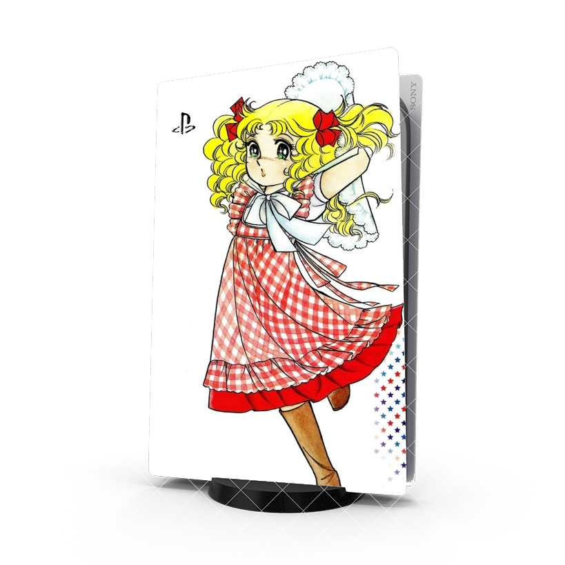 Autocollant Playstation 5 - Skin adhésif PS5 Candice White Adley Candy Candy