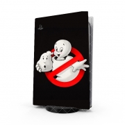 Autocollant Playstation 5 - Skin adhésif PS5 Casper x ghostbuster mashup