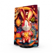 Autocollant Playstation 5 - Skin adhésif PS5 Chinese New Year 2023