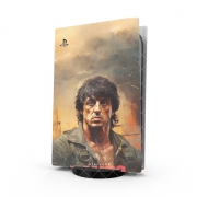 Autocollant Playstation 5 - Skin adhésif PS5 Cinema Rambo