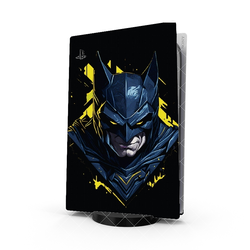 Autocollant Playstation 5 - Skin adhésif PS5 Dark Gotham