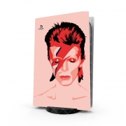 Autocollant Playstation 5 - Skin adhésif PS5 David Bowie Minimalist Art