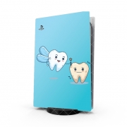 Autocollant Playstation 5 - Skin adhésif PS5 Dentiste La fée des dents
