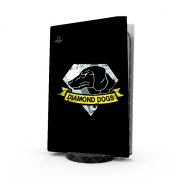 Autocollant Playstation 5 - Skin adhésif PS5 Diamond Dogs Solid Snake