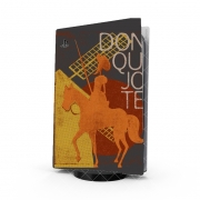 Autocollant Playstation 5 - Skin adhésif PS5 Don Quixote
