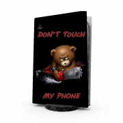 Autocollant Playstation 5 - Skin adhésif PS5 Don't touch my phone