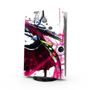 Autocollant Playstation 5 - Skin adhésif PS5 Dragon ball whis Watercolor Art