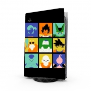 Autocollant Playstation 5 - Skin adhésif PS5 Dragon pop