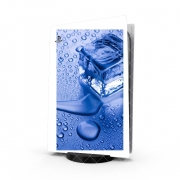Autocollant Playstation 5 - Skin adhésif PS5 Glacon - Envie de froid