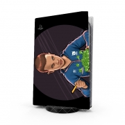 Autocollant Playstation 5 - Skin adhésif PS5 Eleven Stranger Things