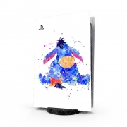 Autocollant Playstation 5 - Skin adhésif PS5 Bourriquet Water color style